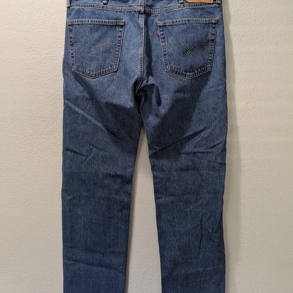 Levi's Men's 505 38x34 Regular Fit Classic Straight Denim Jeans CA00342 WPL 423 - Picture 3 of 13